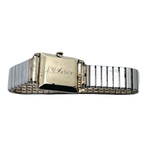 Antique Longines Wittnauer 17 Jewels 10k Gold Filled Hand Winding Wrist Watch Ci - Picture 2 of 10